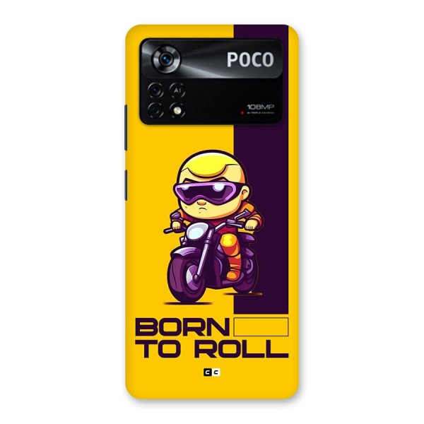 Born To Roll Back Case for Poco X4 Pro 5G