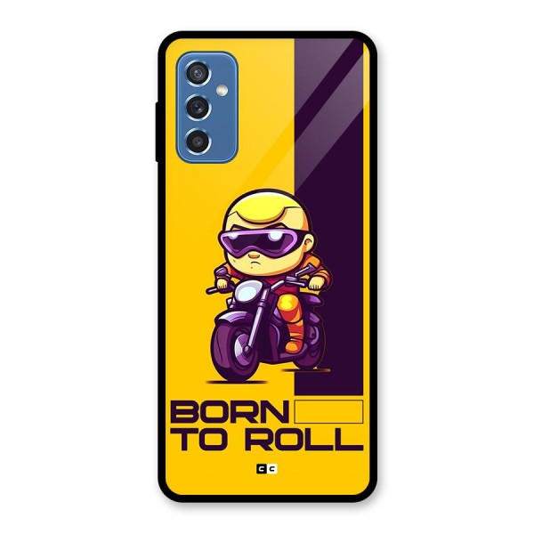 Born To Roll Glass Back Case for Galaxy M52 5G