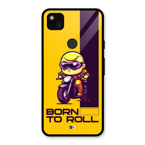Born To Roll Glass Back Case for Google Pixel 4a