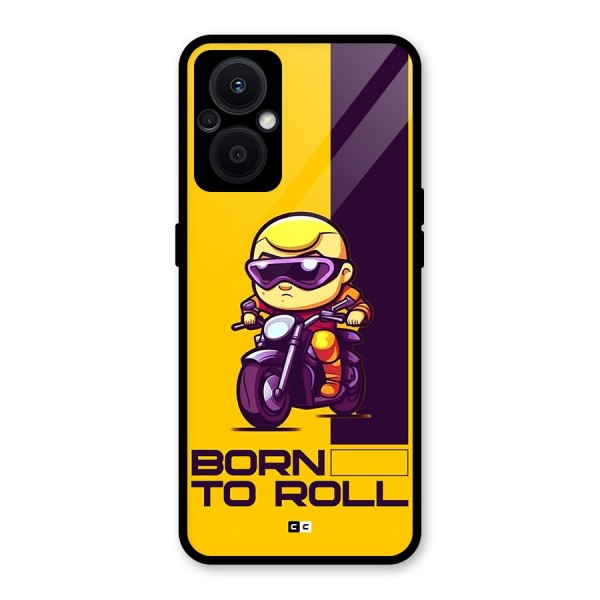 Born To Roll Glass Back Case for Oppo F21s Pro 5G