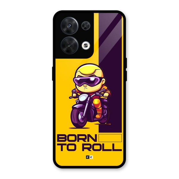 Born To Roll Glass Back Case for Oppo Reno8 5G