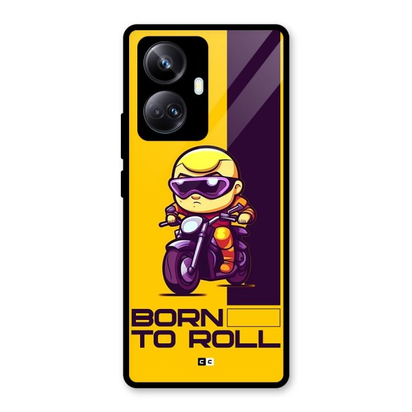 Born To Roll Glass Back Case for Realme 10 Pro Plus