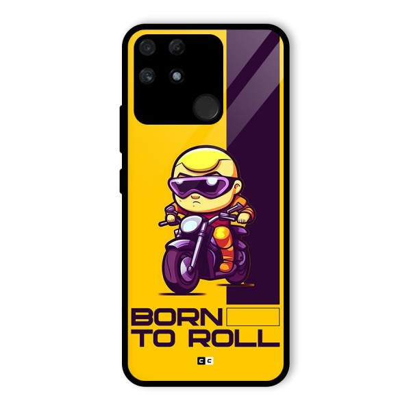 Born To Roll Glass Back Case for Realme Narzo 50A
