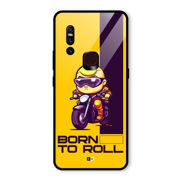 Born To Roll Glass Back Case for Vivo V15