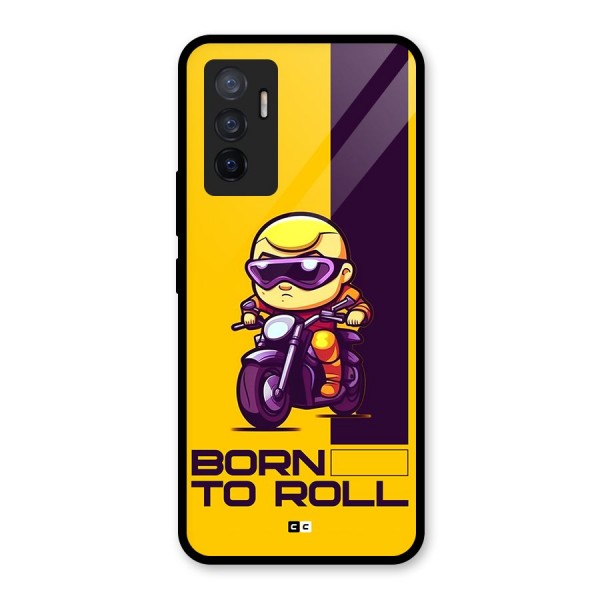 Born To Roll Glass Back Case for Vivo V23e