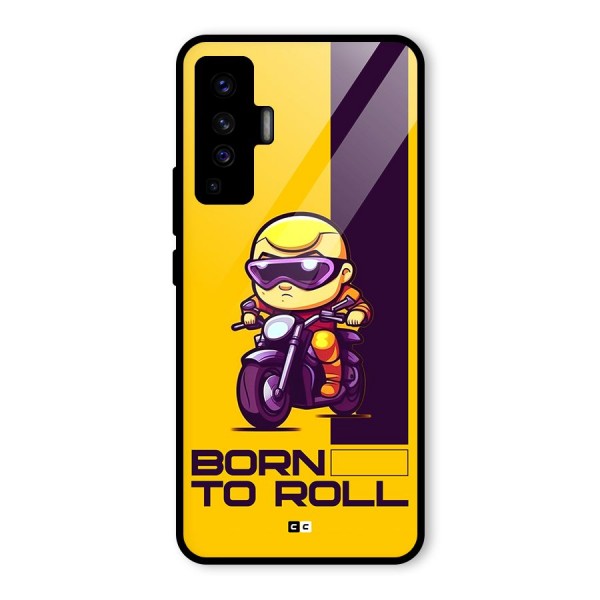 Born To Roll Glass Back Case for Vivo X50