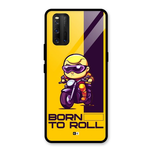 Born To Roll Glass Back Case for Vivo iQOO 3