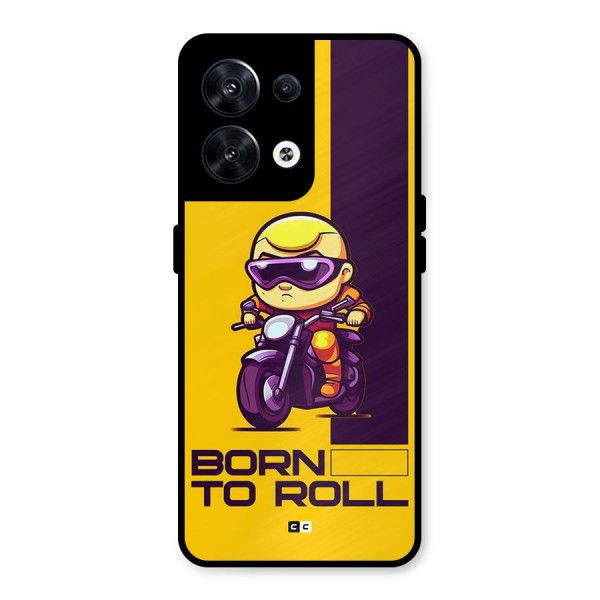 Born To Roll Metal Back Case for Oppo Reno8 5G