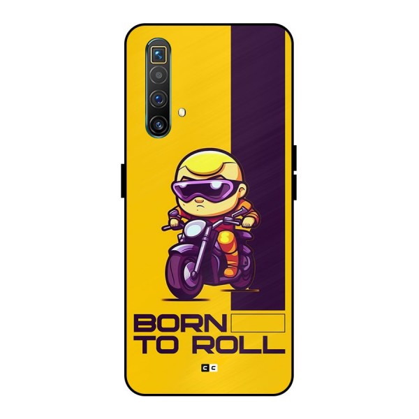 Born To Roll Metal Back Case for Realme X3 SuperZoom