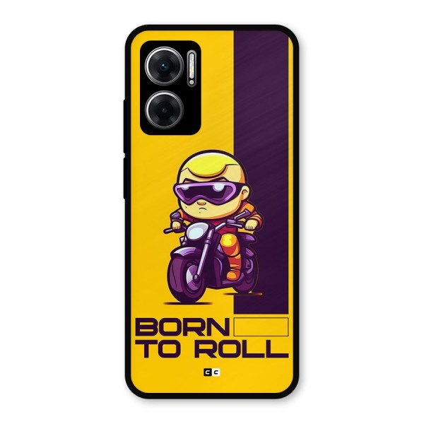 Born To Roll Metal Back Case for Redmi 11 Prime 5G