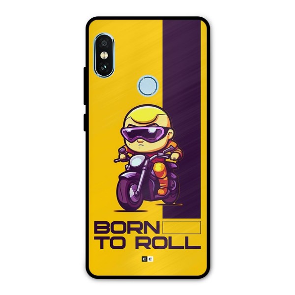 Born To Roll Metal Back Case for Redmi Note 5 Pro