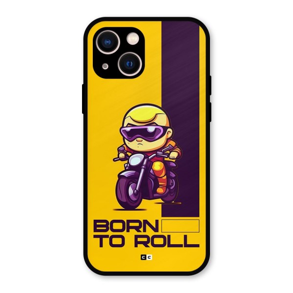 Born To Roll Metal Back Case for iPhone 13