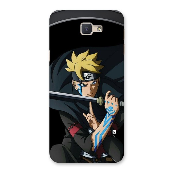 Boruto Uzumaki Stance Back Case for Galaxy J5 Prime