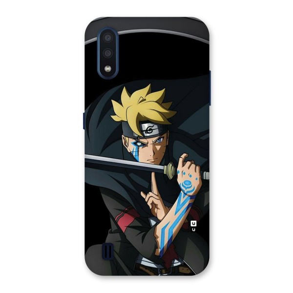 Boruto Uzumaki Stance Back Case for Galaxy M01
