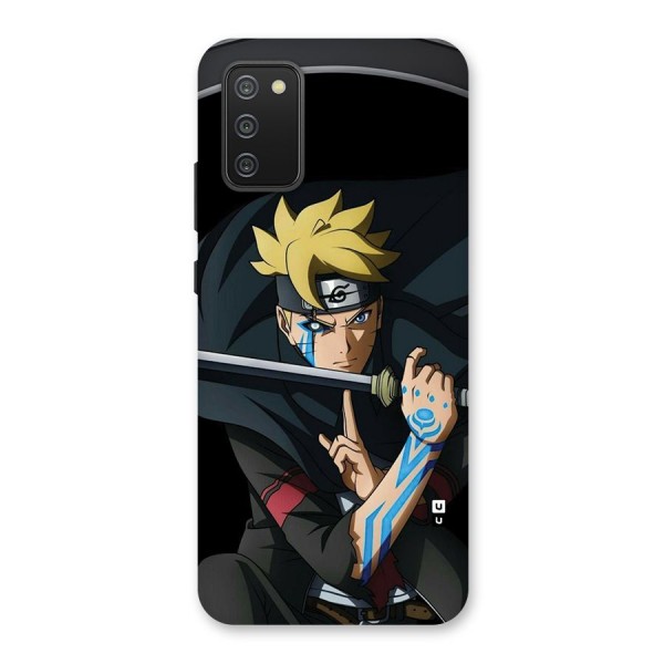 Boruto Uzumaki Stance Back Case for Galaxy M02s
