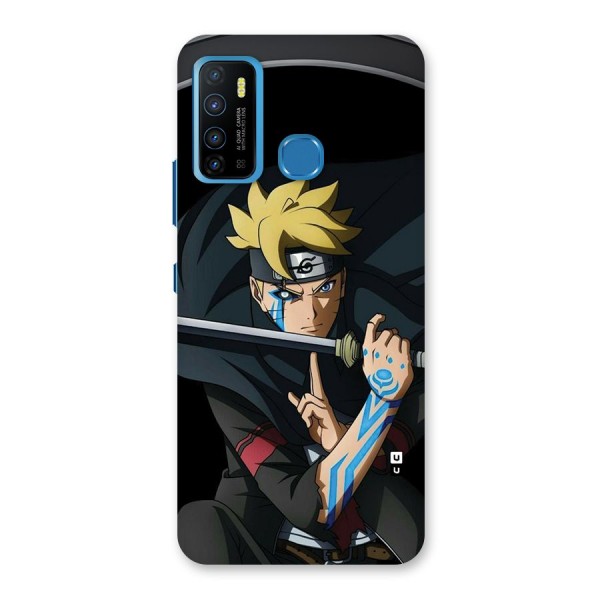 Boruto Uzumaki Stance Back Case for Infinix Hot 9