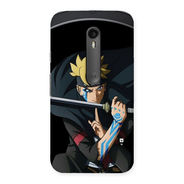 Boruto Uzumaki Stance Back Case for Moto G3