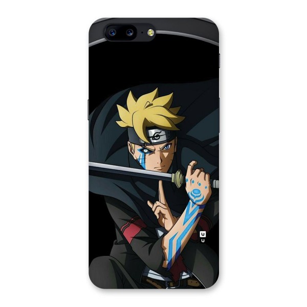 Boruto Uzumaki Stance Back Case for OnePlus 5