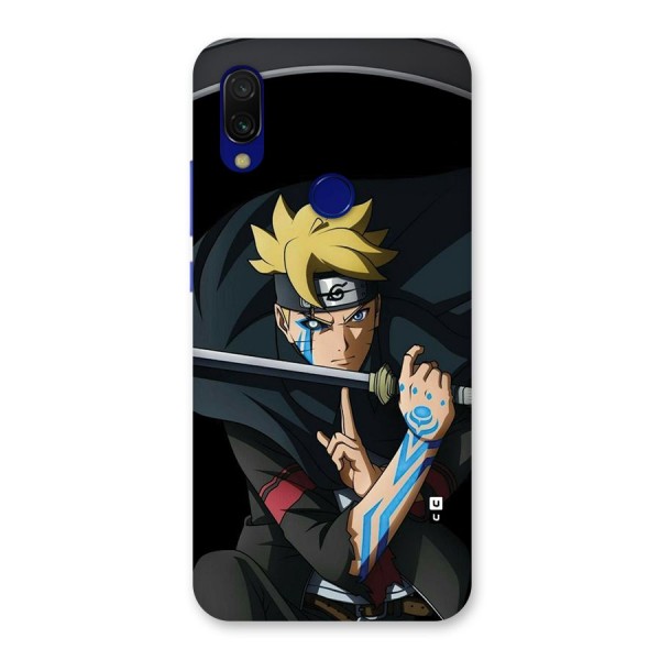 Boruto Uzumaki Stance Back Case for Redmi 7
