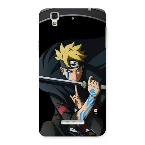 Boruto Uzumaki Stance Back Case for Yureka