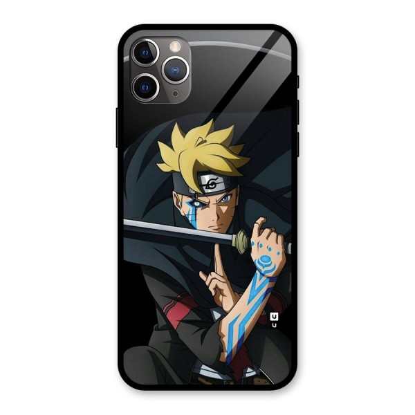 Boruto Uzumaki Stance Glass Back Case for iPhone 11 Pro Max