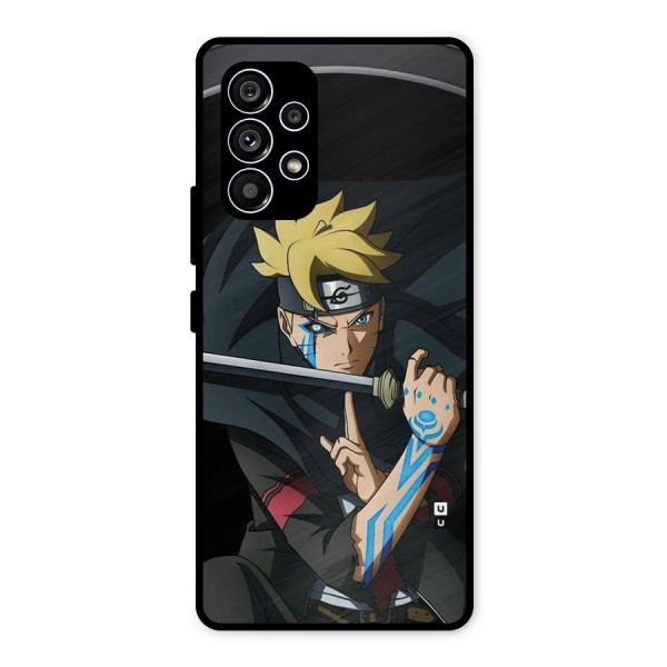 Boruto Uzumaki Stance Metal Back Case for Galaxy A53 5G
