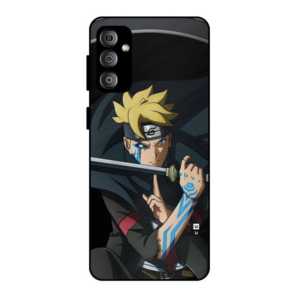 Boruto Uzumaki Stance Metal Back Case for Galaxy F23