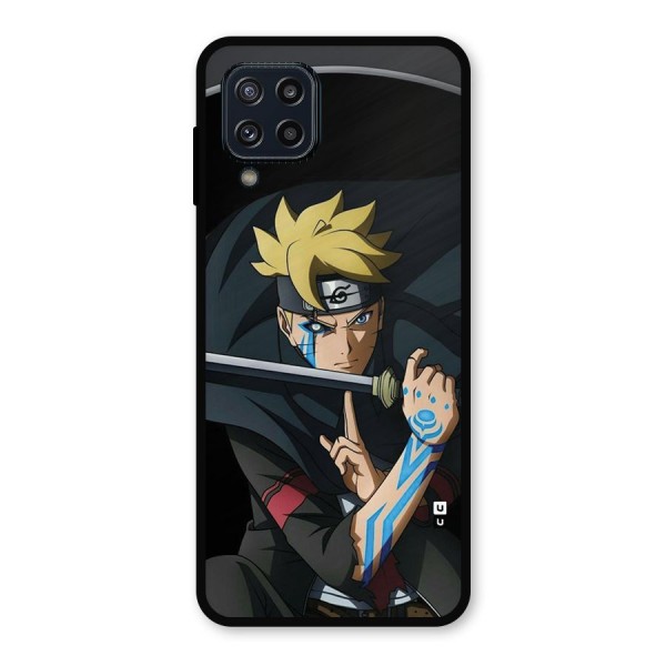 Boruto Uzumaki Stance Metal Back Case for Galaxy M32