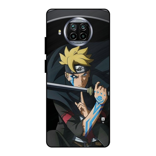 Boruto Uzumaki Stance Metal Back Case for Mi 10i