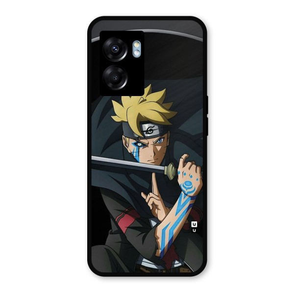 Boruto Uzumaki Stance Metal Back Case for Realme Narzo 50 5G