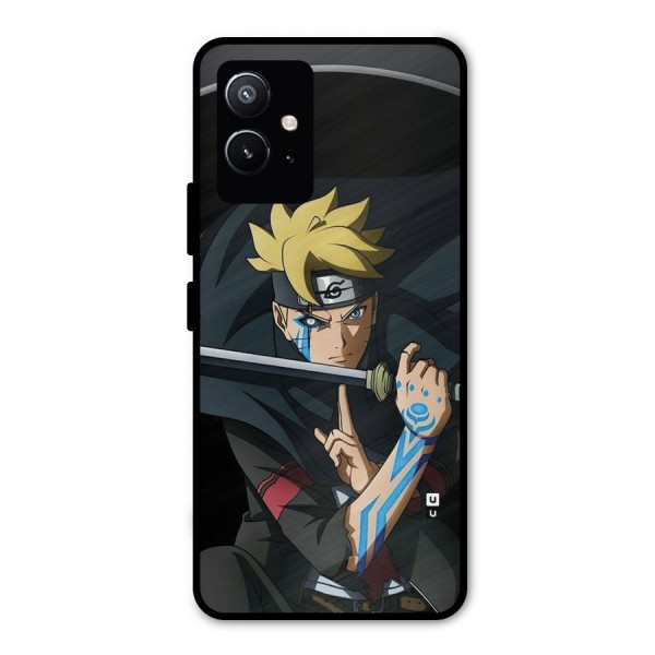 Boruto Uzumaki Stance Metal Back Case for Vivo T1 5G