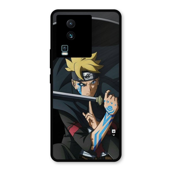 Boruto Uzumaki Stance Metal Back Case for iQOO Neo 7