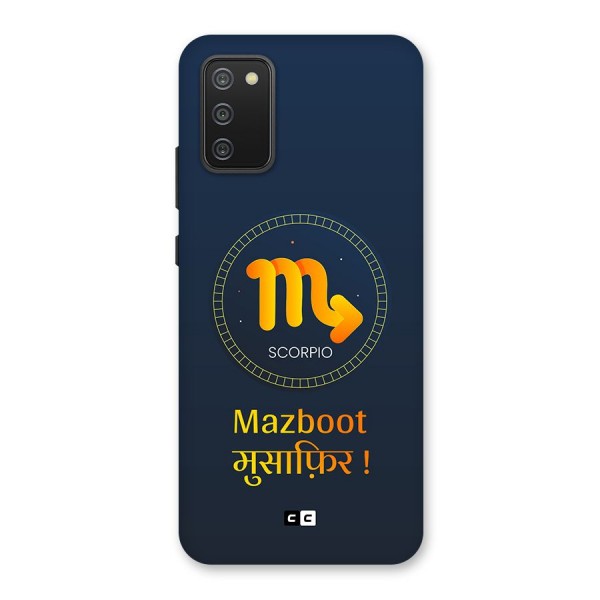 Brave Scorpio Back Case for Galaxy M02s