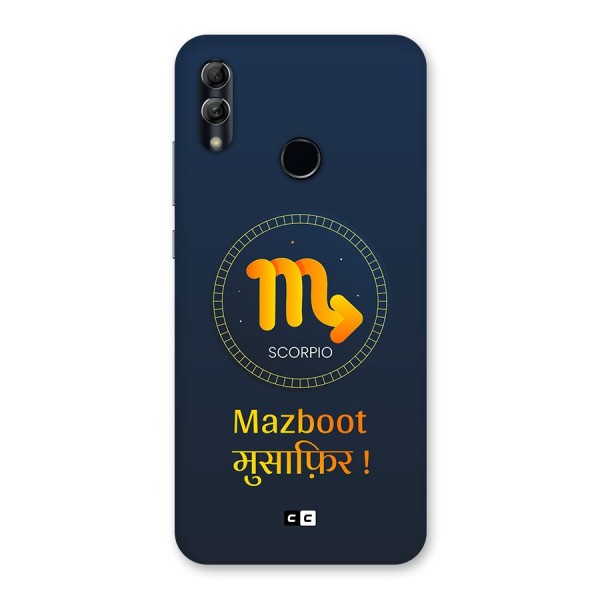 Brave Scorpio Back Case for Honor 10 Lite