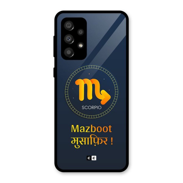 Brave Scorpio Glass Back Case for Galaxy A32