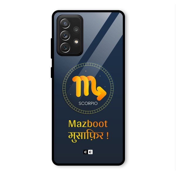 Brave Scorpio Glass Back Case for Galaxy A72