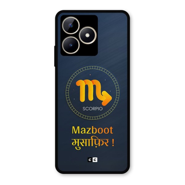 Brave Scorpio Metal Back Case for Realme C53