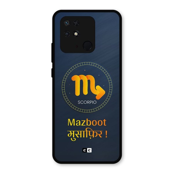 Brave Scorpio Metal Back Case for Redmi 10 Power