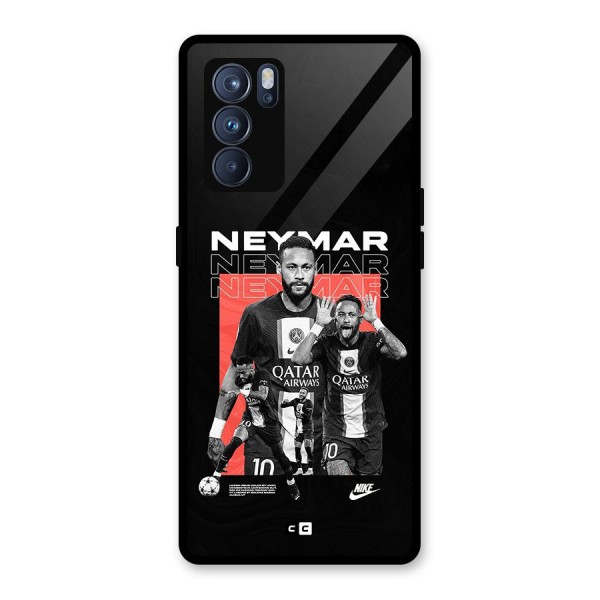 Brazilian Brilliance Glass Back Case for Oppo Reno6 Pro 5G