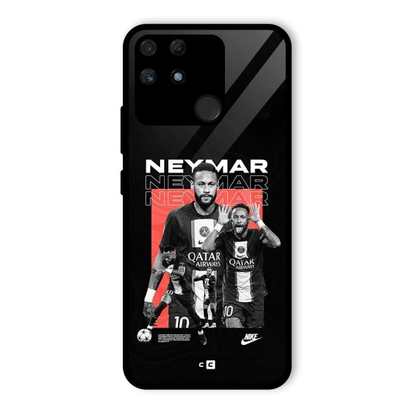 Brazilian Brilliance Glass Back Case for Realme Narzo 50A