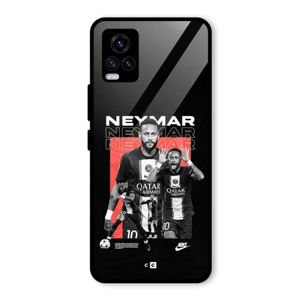 Brazilian Brilliance Glass Back Case for Vivo V20 2021