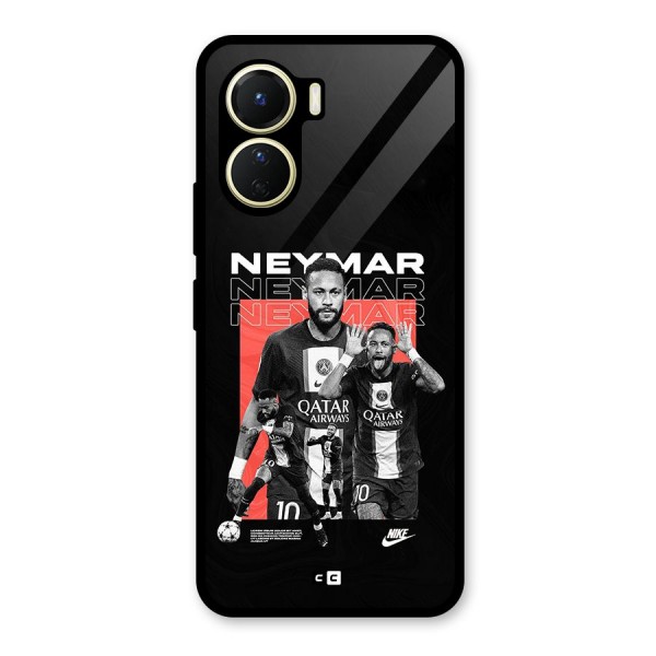 Brazilian Brilliance Glass Back Case for Vivo Y16