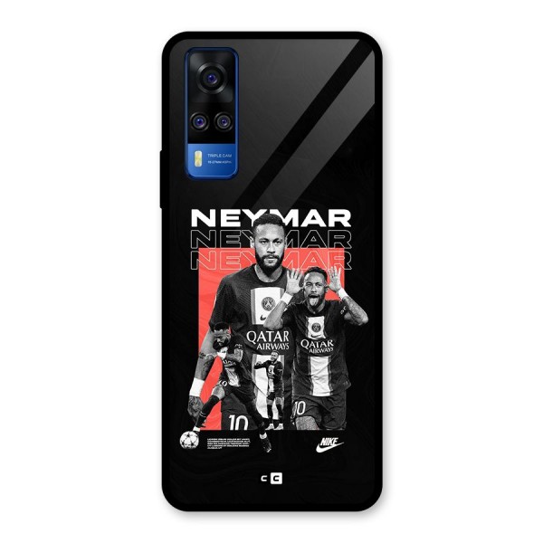 Brazilian Brilliance Glass Back Case for Vivo Y51A