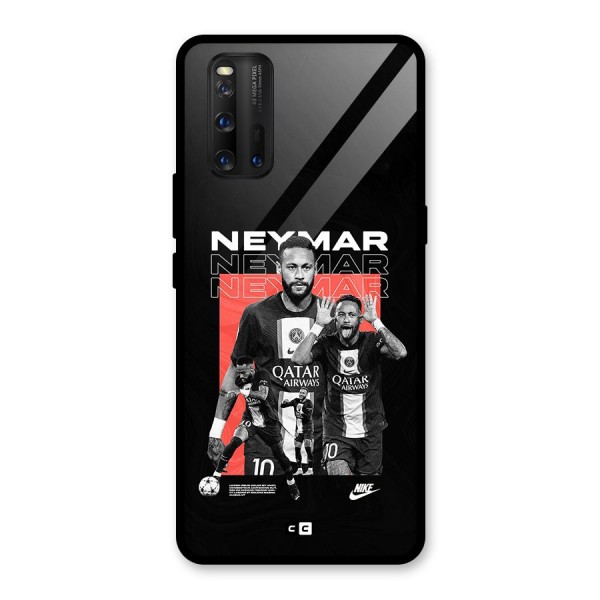 Brazilian Brilliance Glass Back Case for Vivo iQOO 3
