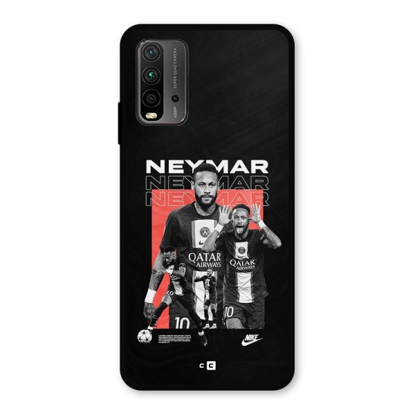 Brazilian Brilliance Metal Back Case for Redmi 9 Power