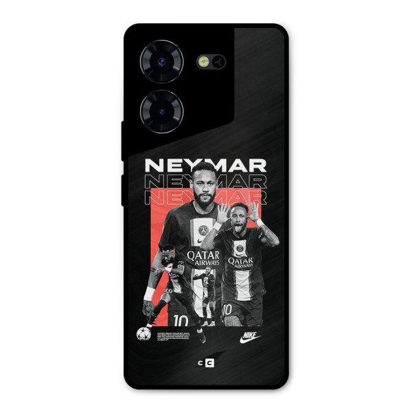 Brazilian Brilliance Metal Back Case for Tecno Pova 5 Pro 5G
