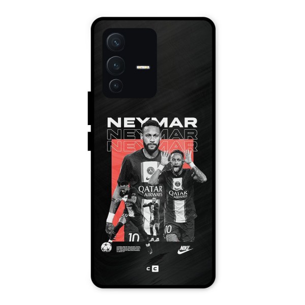Brazilian Brilliance Metal Back Case for Vivo V23 5G