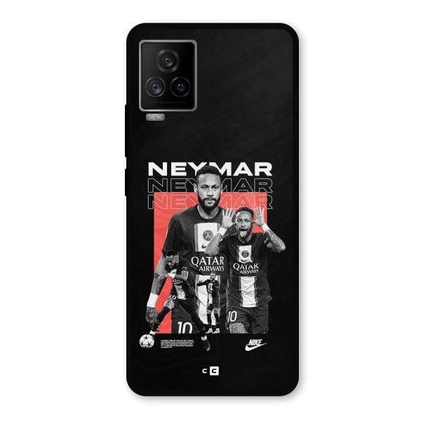 Brazilian Brilliance Metal Back Case for iQOO 7 Legend 5G