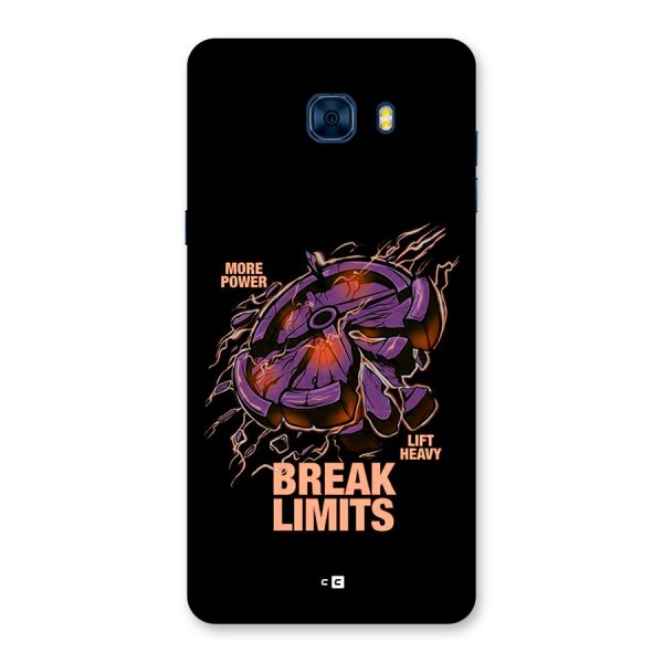 Break Limits Back Case for Galaxy C7 Pro
