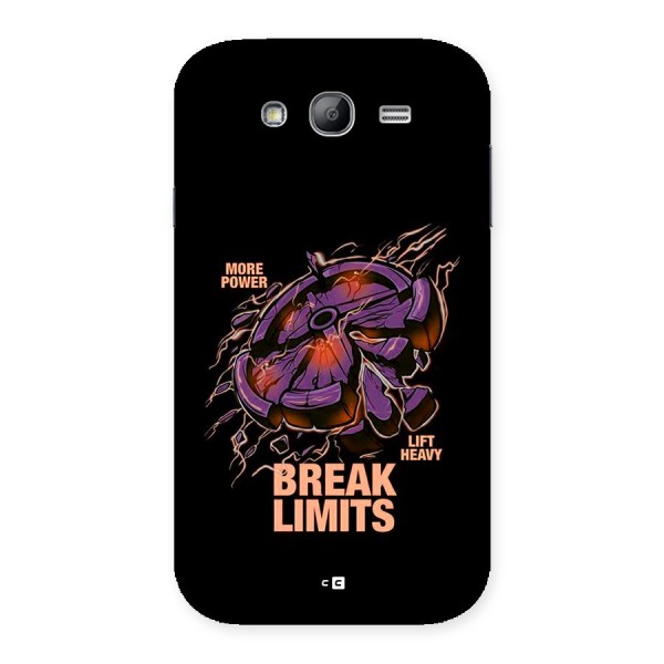 Break Limits Back Case for Galaxy Grand